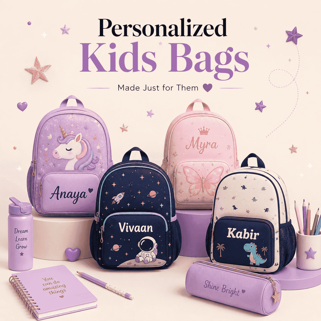 Personalized Kids Bags category banner