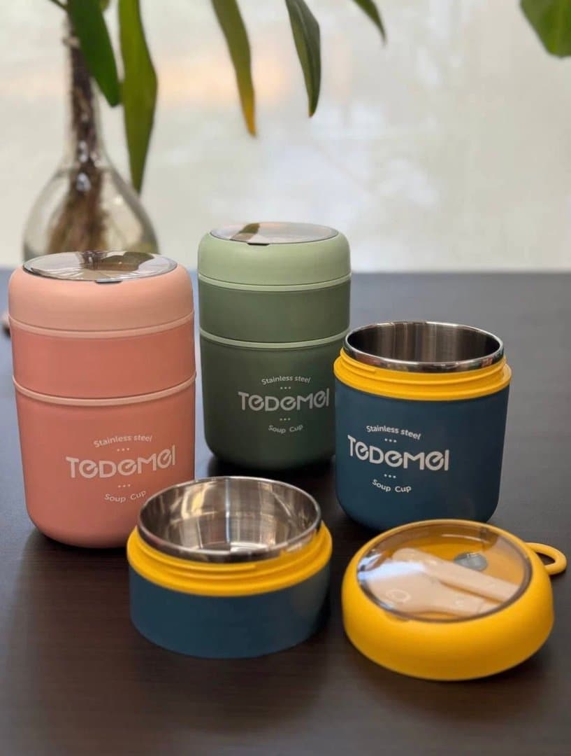Double Pod Insulated Lunch Box