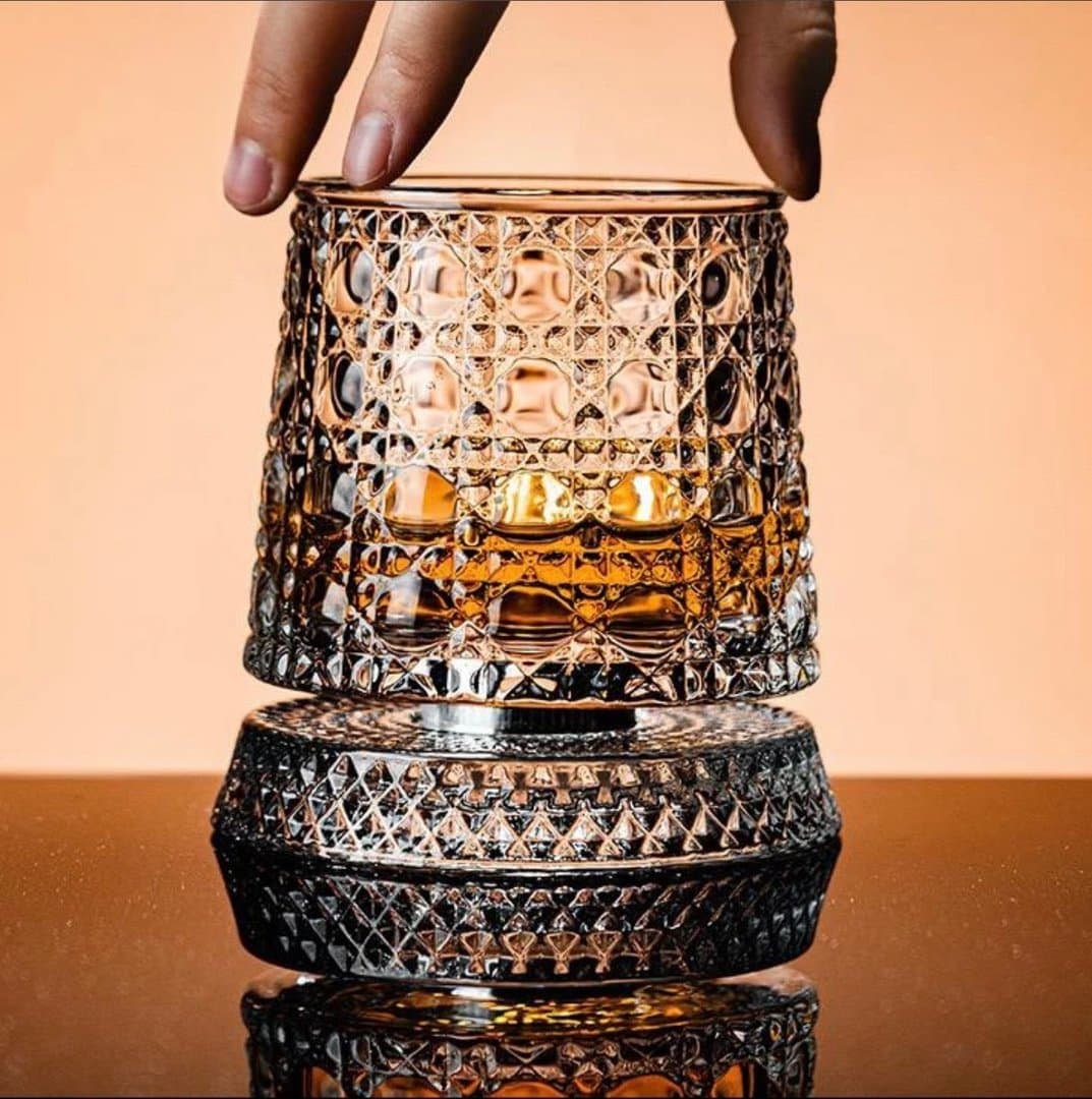 Crystal Rotating Glass 1